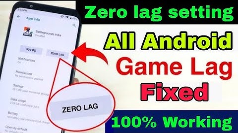 New Hidden Setting to fix Game Lag problem in any Android phone | How to solve game lag problem BGMI