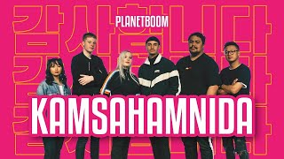 KAMSAHAMNIDA - PLANETBOOM FULL LYRIC VIDEO (REVISION)