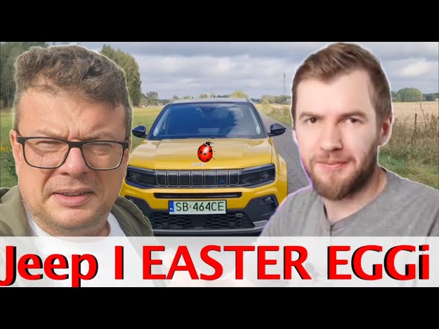 Motodziennik test - Jeep Avenger/EASTER EGGI i Michał Pisarski (TECH)