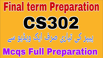Cs302 Final Term Preparation||Cs302 Final Term Preparation 2025||Cs302 FinalTerm Preparation 2025