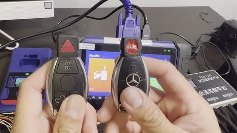 How to Renew Mercedes Benz Key Fob using autel m508 XP400 pro / Read w204 w207 w212 c e class