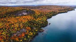 Keweenaw Peninsula - Bare Bluff in Autumn