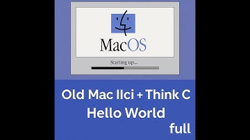Installing & Running Think C on Classic Mac IIci (Real-Time)