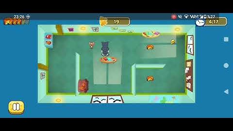 Tom and Jerry mouse maze: Game Over scene