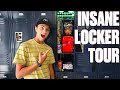 ULTIMATE 7TH GRADE LOCKER TOUR | MINI-FRIDGE, LED LIGHTS, GAMING CONSOLE & FULL BREAKFAST AT SCHOOL