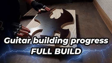 Akn Guitars - 8 string guitar building progress [ FULL BUILD ]