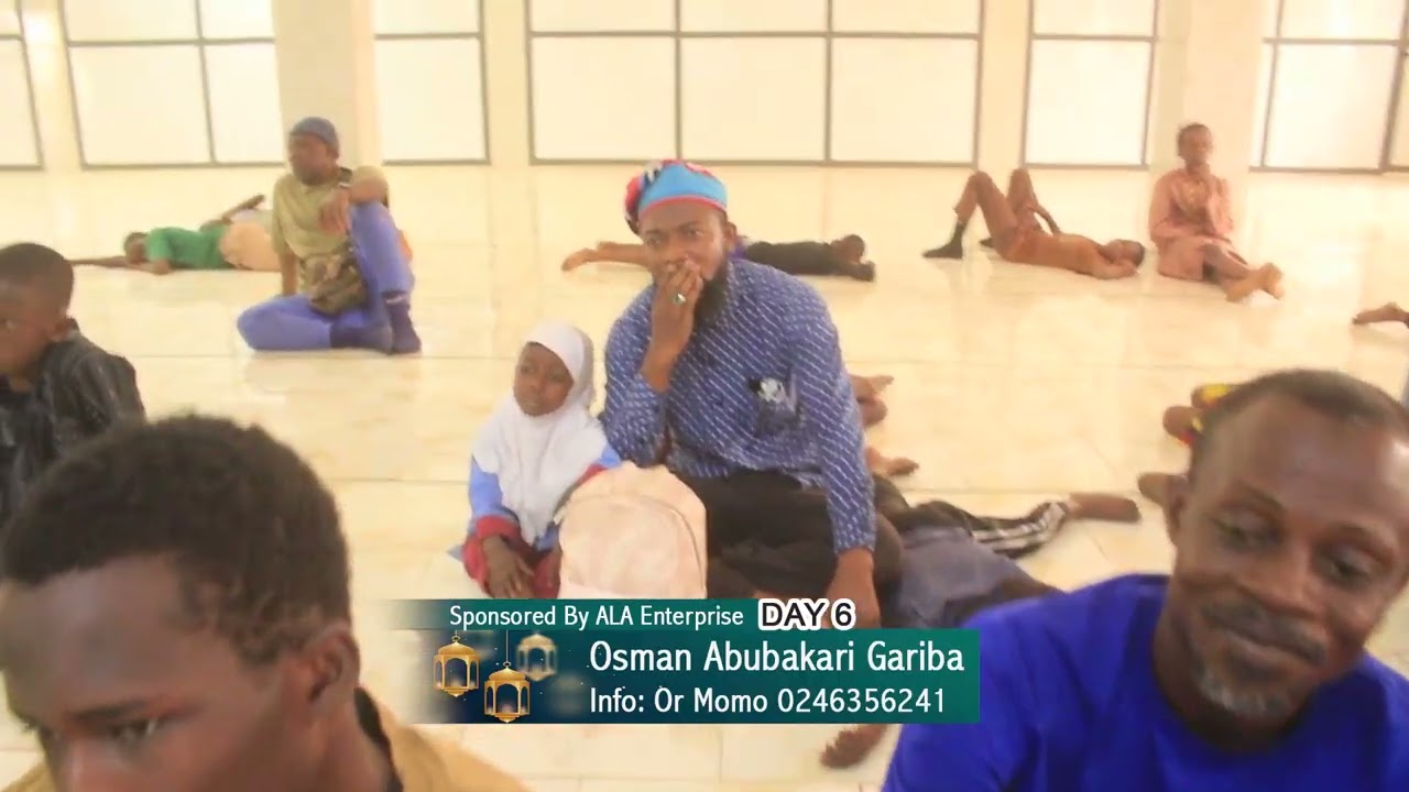 Osman Abubakari Gariba day 6