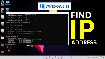How to Find IP Address in Windows 11? | Computer/Laptop & WIFI IP Address CMD