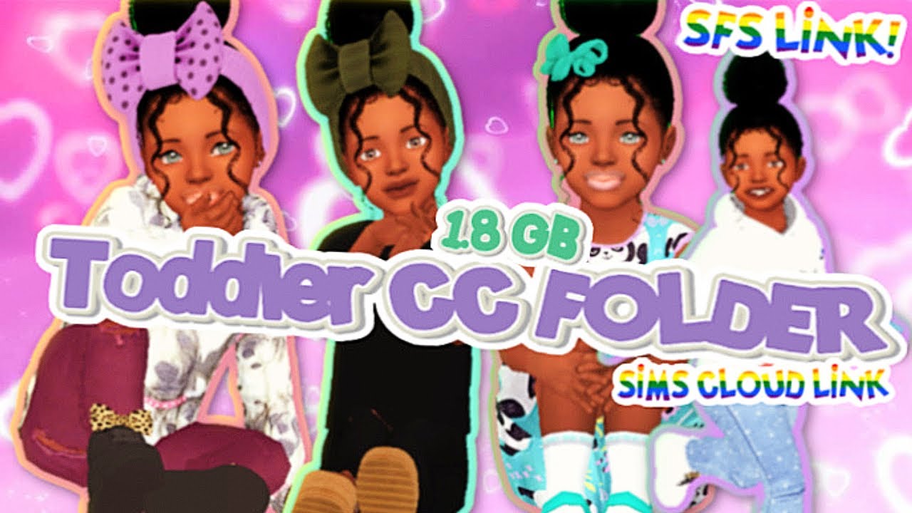 Toddler Cc Folder Sims 4 Youtube