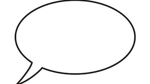 Corel Draw Shorts - Draw a speech balloon