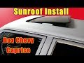 How To Install A Sunroof Moonroof Box Chevy Caprice Step By Step DIY Sunroof Installation