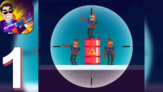 Sniper Puzzle - Gameplay Walkthrough Part 1 Levels 1-50 (Android,iOS) screenshot 2