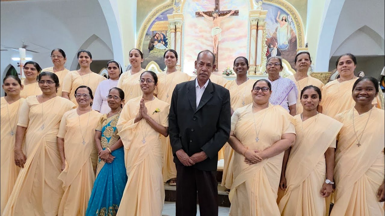 Thanks Giving Mass of Sr Josline Priya Menezes UFS -  Perpetual Profession, Loretto church, Bantwal