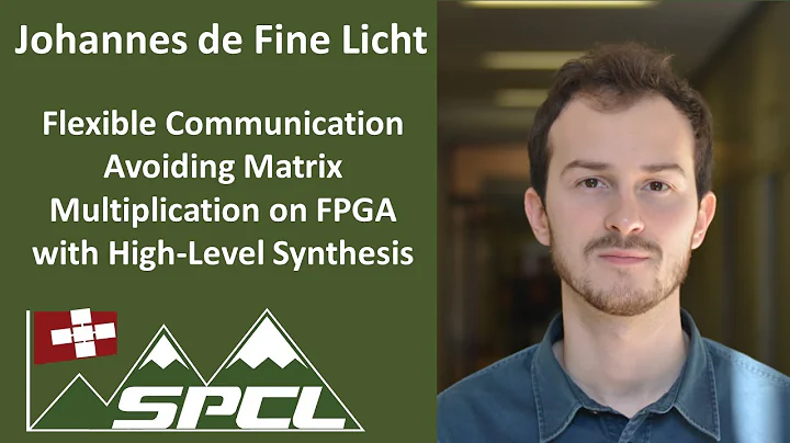 Flexible Communication Avoiding Matrix Multiplication on FPGA with High-Level Synthesis