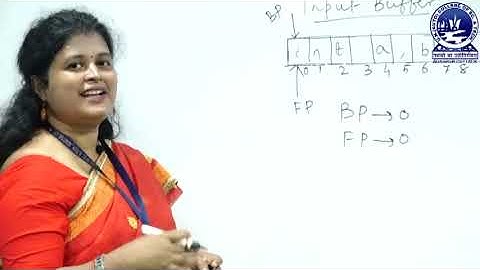 Compiler Design - Input Buffering