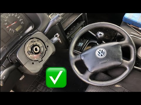 Как да свалим волан от Голф 4 | How to remove the steering wheel of VW Golf 4
