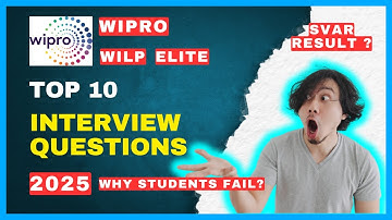 SVAR-resultaat gepubliceerd! Hoe ik het Wipro Elite & WILP-interview GECRACKT HEB | Vragen onthuld 🔥