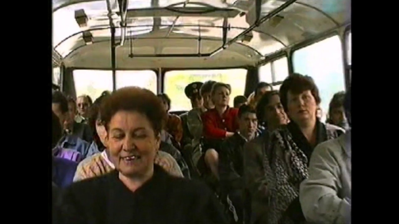 Нижний Новгород Кстово Транспорт Люди 1997 год - YouTube