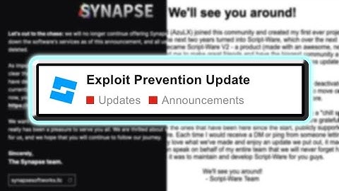 What Happen Durning Exploit Prevention Update Announcement?
