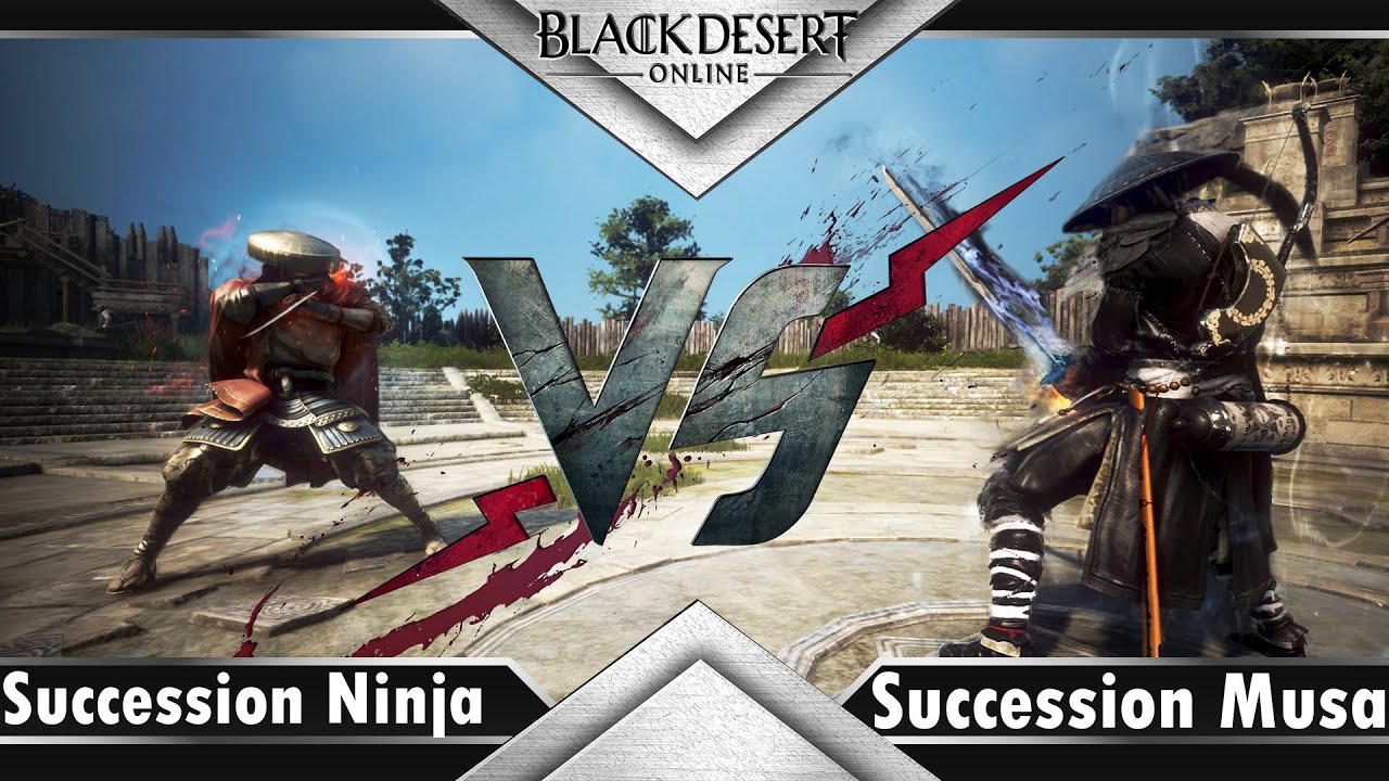 Black Desert Online BATTLE of EVASION Musa Succession PVP Era 2023
