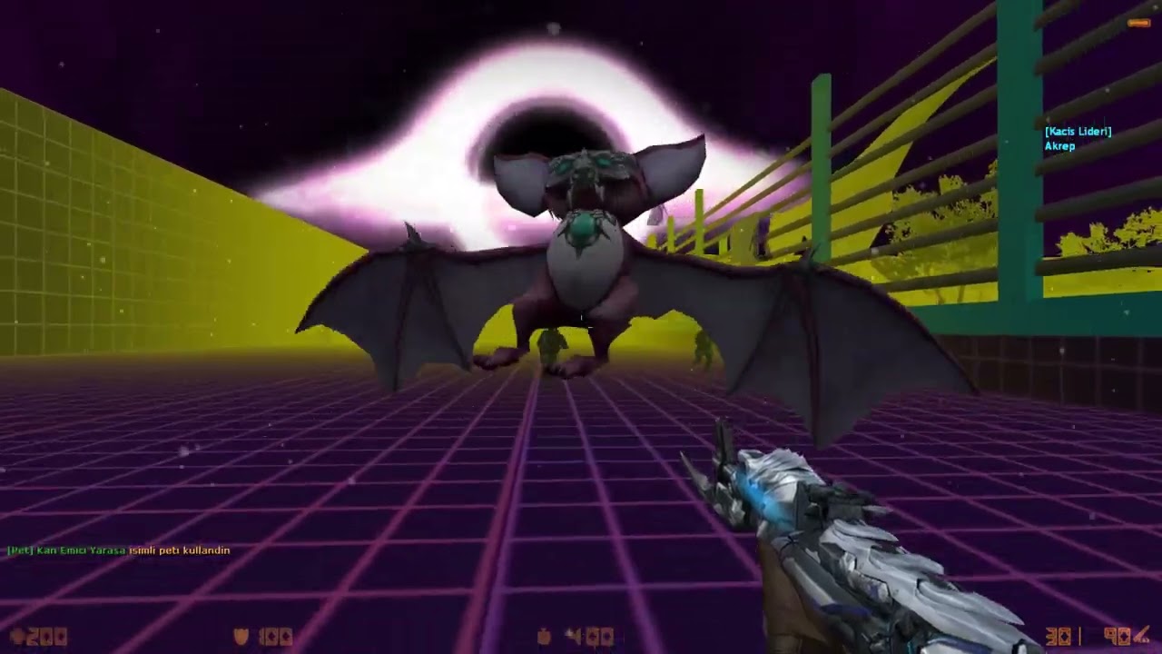 Counter Strike 1.6: Zombie Escape Premium Mod | ze_jurassicpark4_neon_pz [ Dark World'Z ]