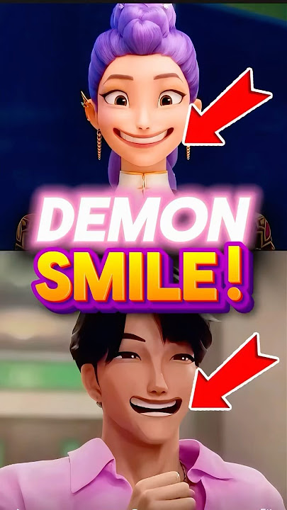 Why Rumi and Jinu Cannot Smile! #kpopdemonhunters #netflix #shorts
