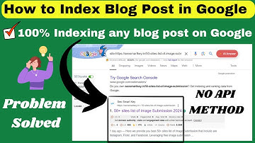 How to Index Blog Post in Google | Follow 3 Steps to index your blog on Google @Seosmartkey