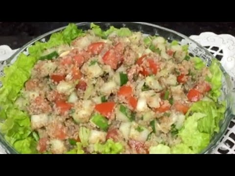 SALADA DE TABULE SIMPLES E FÁCIL -  Receitas da Josi