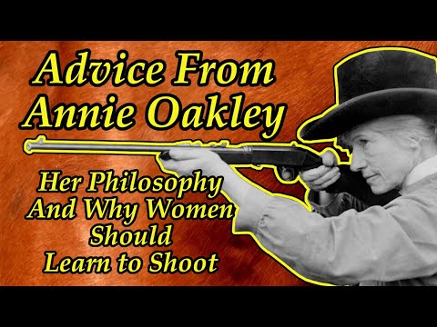 Advice From Annie Oakley (1923 Newspaper Interview)