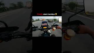 finally start kar diya #Shorts #YTShorts #BikeRide #SoloRide #TravelShorts