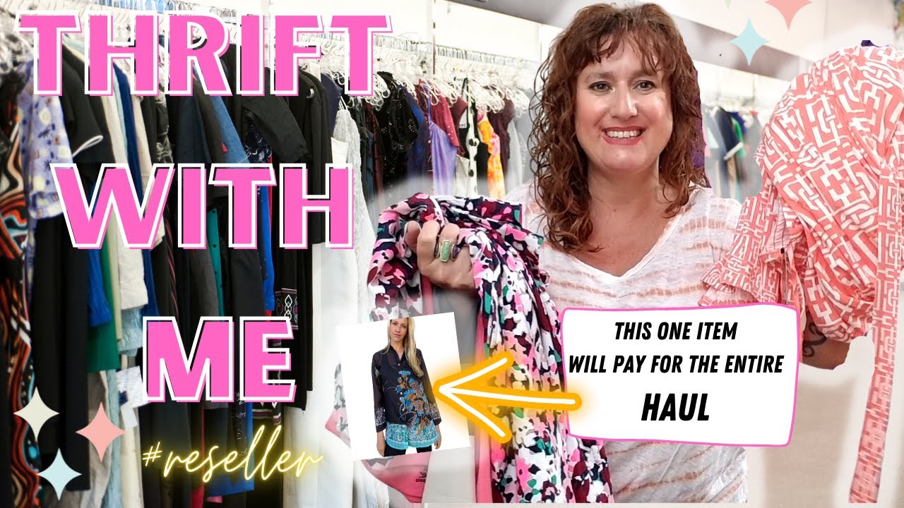 Come THRIFT WITH ME for Resale ~ Thrift Haul To Resell on Ebay Poshmark ...