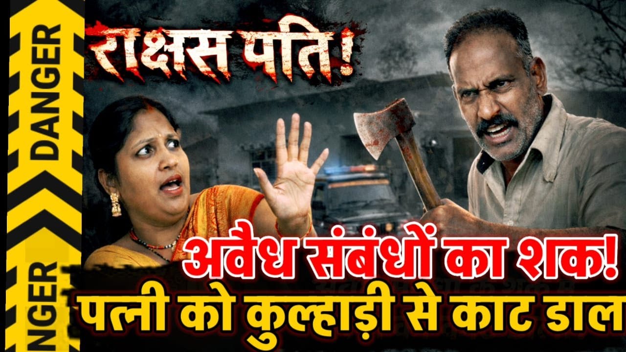 Gorakhpur News : अवैध संबंधों के शक में पति बना हैवान! पति ने फावड़े से काट दिया पत्नी का गला