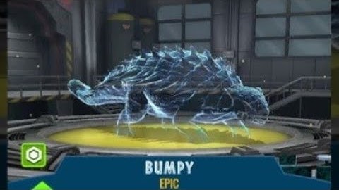 Creating Bumpy||jurassic world alive ||
