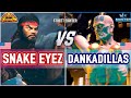 SF6 🔥 Snake Eyez (Ryu) vs Dankadillas (Dhalsim) 🔥 SF6 High Level Gameplay