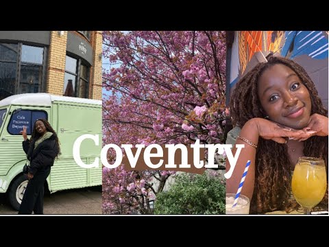 UK travel Vlog??: Day trip  to Coventry |Exploring the city with a physical map| bike riding