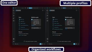 How to create a profile in Visual Studio Code for Windows