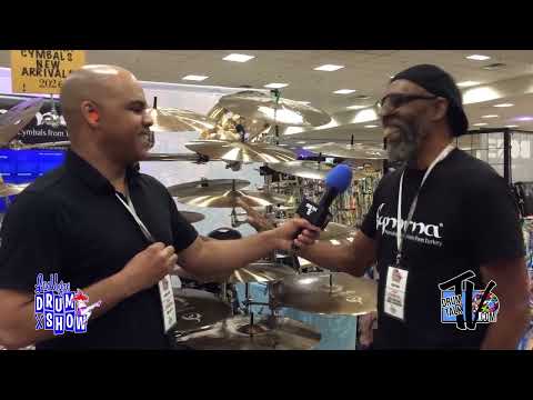 Keith Price of Earth Hues Music at Las Vegas Drum Show 2026