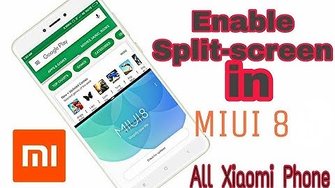 Enable Split-screen On MIUI 8 | All Xiaomi Phone | (Android N) |Radmi Note 4| No Root |
