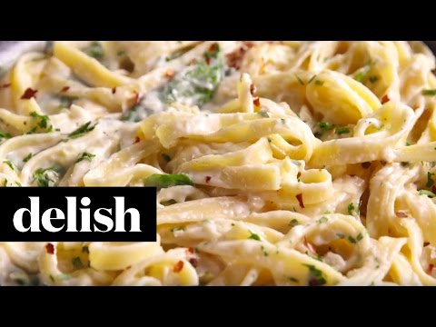 Spinach Artichoke Alfredo | Delish