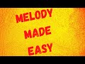 Easy way to write a melody 60 second songwriting lesson