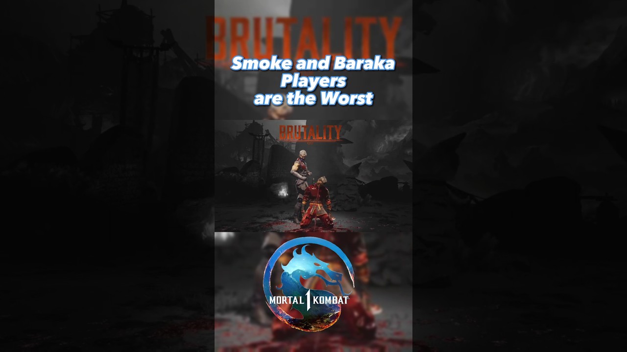 I Hate Smoke and Baraka Players in Mortal Kombat 1 