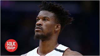 Reacting to Jimmy Butler's decision not to wear a message on his jersey | Golic and Wingo