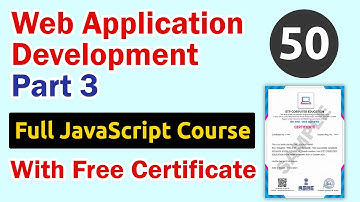 Web Application Development in JavaScript Part 3