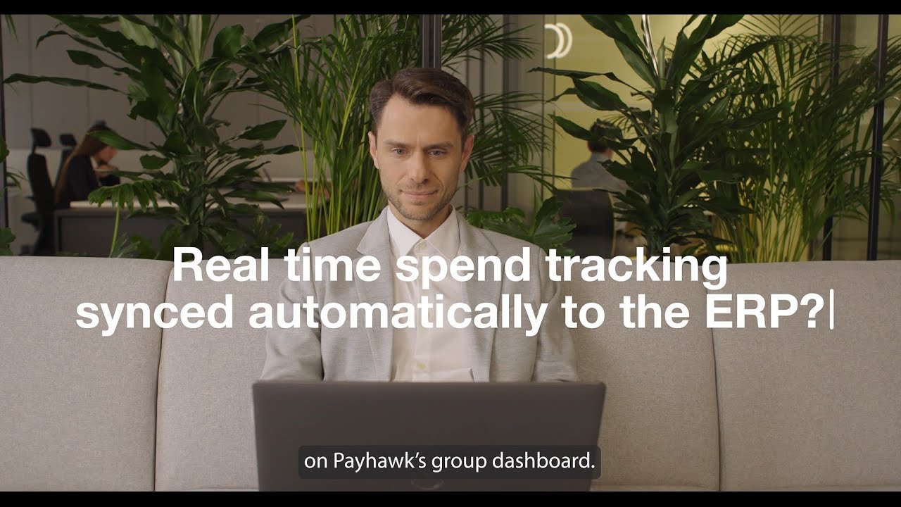John in Accounting spends in real-time synced with the ERP| Payhawk