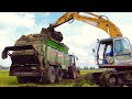 Claas Arion 550 w/ Bergmann TSW 5210 S spreading manure - Veerman Goudswaard