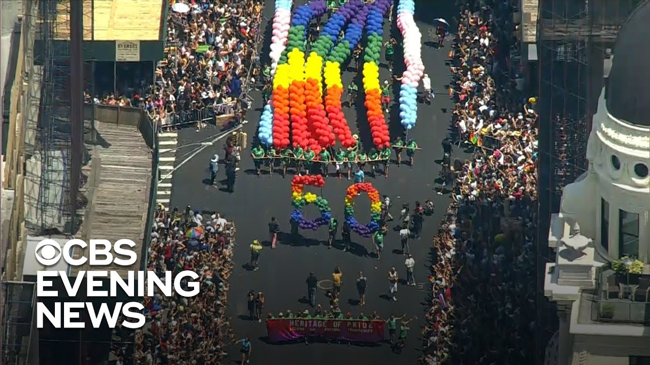 anniversary rings Millions turn out for NYC Pride Day parade