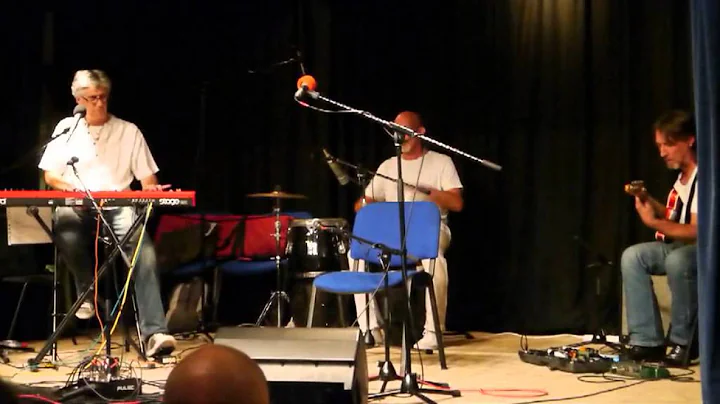 Julian, Colin and Tony performing one of there own...