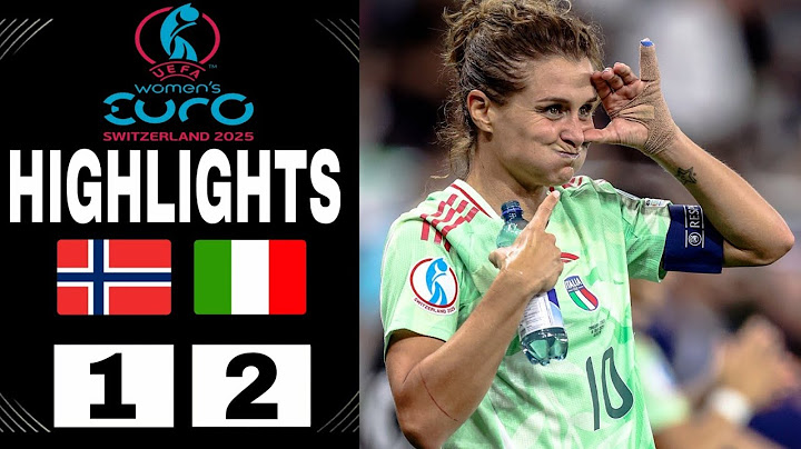 Gol di Cristiana Girelli | Norvegia vs Italia 1-2 | Highlights | Euro femminile 25