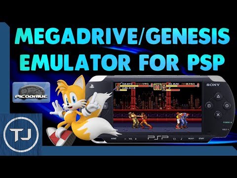 PSP Sega MegaDriveGenesis Emulator! (Tutorial)