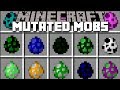 Minecraft MUTATED CREATURES MOD / SURVIVE THE EVIL MOBS AND ESCAPE THE LAB!! Minecraft